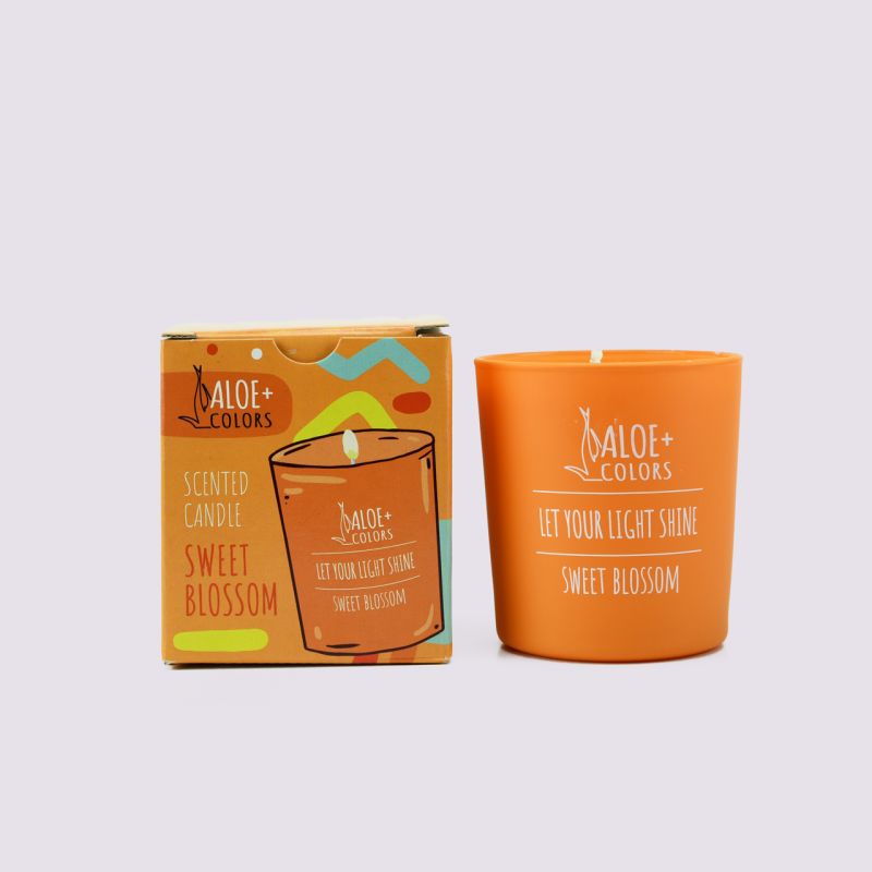 Aloe+ Colors Scented Soy Candle Sweet Blossom 220g