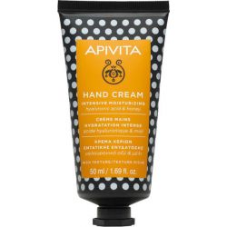 Apivita Hyaluronic Acid & Honey Κρέμα Χεριών Εντατικής Ενυδάτωσης 50ml - Apivita