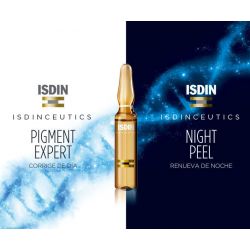 Isdin Pigment Expert & Night Peel set Αμπούλες Προσώπου 10+10 τμχ x 2 ml - Isdin