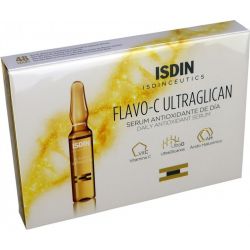 Isdin Flavo C Ultraglican Aντιοξειδωτικός Ορός Καθημερινής Χρήσης 10x2ml - Isdin