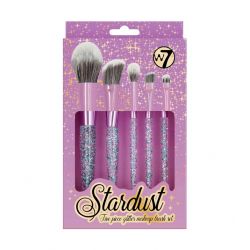 W7 Stardust five glitter make up brush set 5τμχ - W7 MakeUp