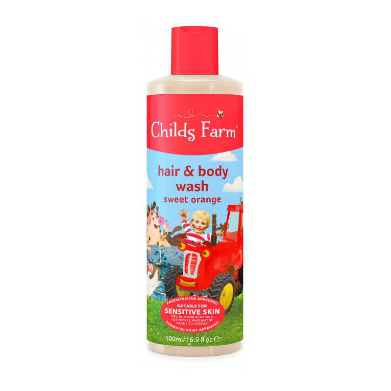 Childs Farm Hair and Body Wash Sweet Orange 500ml