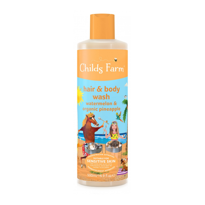 Childs Farm Hair and Body Wash Watermelon & organic pineapple 500ml