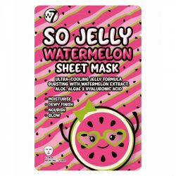W7 So Jelly Watermelon Sheet Mask 30 gr - W7 MakeUp