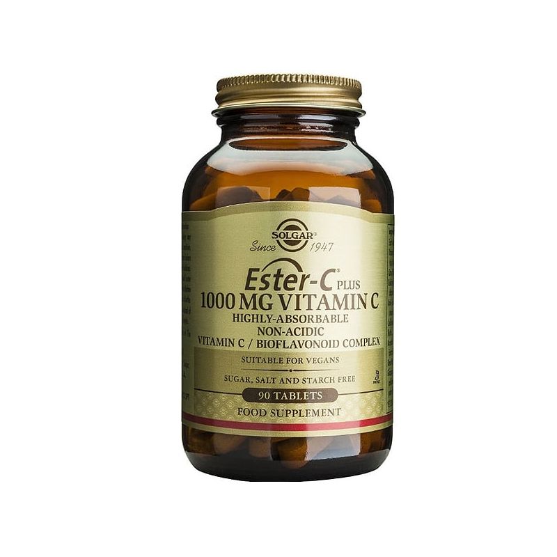 Solgar Ester-C 1000mg Vitamin C 90 ταμπλέτες