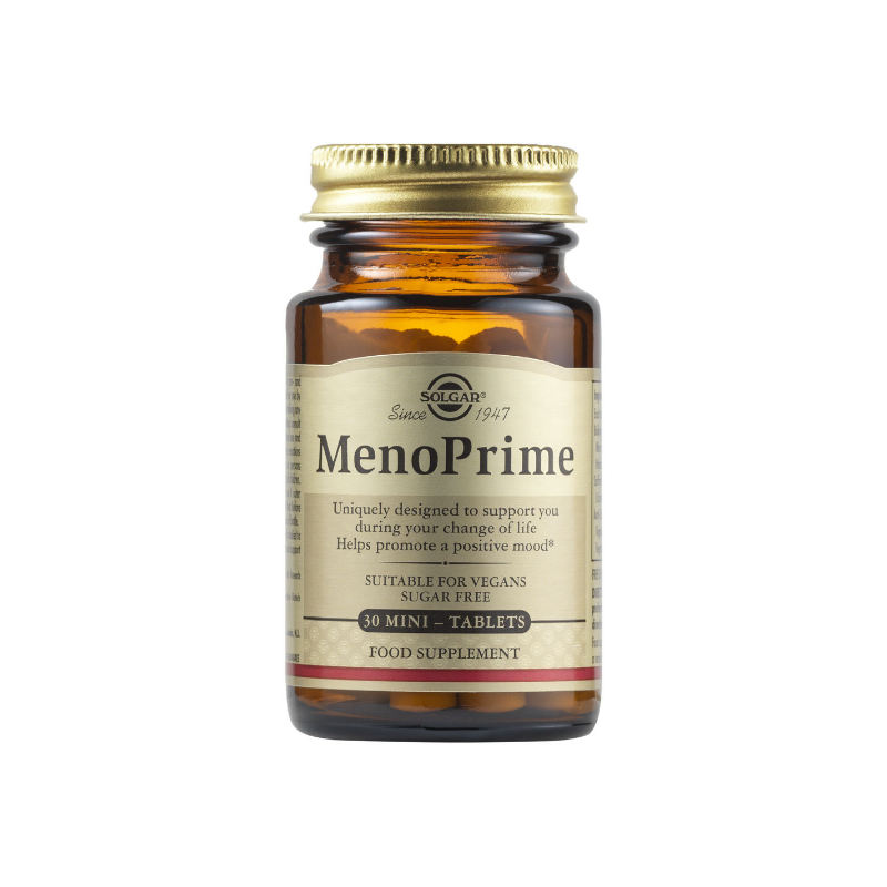 Solgar MenoPrime, Συμπλήρωμα Διατροφής για την Εμμηνόπαυση 30tabs