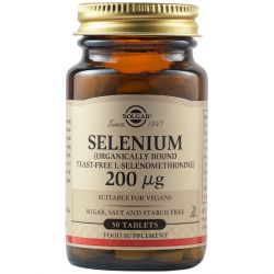 Solgar Selenium 200 μg 50 tabs - Solgar