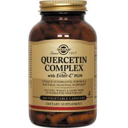 Solgar Quercetin Complex With Ester-C Plus, 100 Κάψουλες