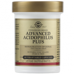 Solgar Advanced Acidophilus Plus, Προβιοτική Φόρμουλα, 60 φυτικές κάψουλες