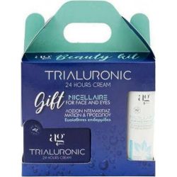AG Pharm Beauty Kit με Trialuronic 24hours Cream με Τριπλό Υαλουρονικό 50ml & Δώρο Micellaire Λοσιόν Ντεμακιγιάζ 100ml - Ag p...