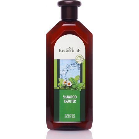 Krauterhof Shampoo Krauter with Panthenol & Herbs Σαμπουάν Κατά της Πιτυρίδας με Επτά Βότανα, 500ml