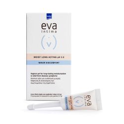 Intermed Eva Moist Long Acting Gel Υγραντική Kολπική Γέλη 9 Σωληνάρια x 2.5g