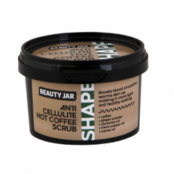 Beauty Jar SHAPE ANTI-CELLULITE HOT COFFEE SCRUB Hot Scrub Με Καφέ Kατά Της Κυτταρίτιδας, 250gr - Beauty Jar