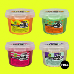 Beauty Jar 3+1 “Mix & Match” Scrub set 4x 150g