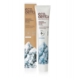 Ecodenta Organic – Βιολογική οδοντόκρεμα για ευαίσθητα δόντια και ούλα με φυσικό Αλάτι, 75ml - EcoDenta