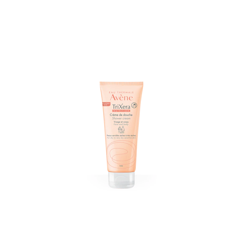 Avene TriXera Nutrition Shower Cream Face & Body 100ml - Θρεπτικό & Ενυδατικό Κρεμώδες Αφρόλουτρο