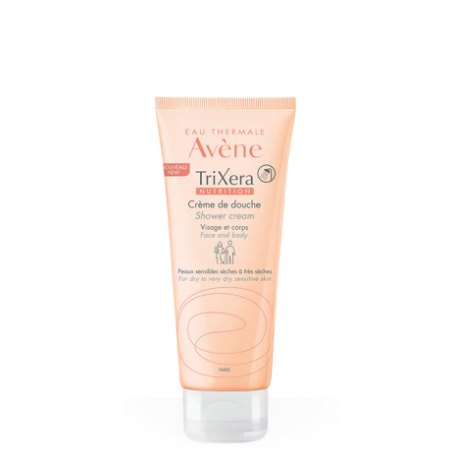 Avene TriXera Nutrition Shower Cream Face & Body 100ml - Θρεπτικό & Ενυδατικό Κρεμώδες Αφρόλουτρο