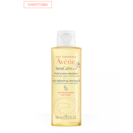 Avene Xeracalm A.D Huile Lavante Relipidante Λάδι Καθαρισμού Για Ξηρό Δέρμα Με Τάση Ατοπίας 100ml