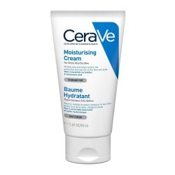 CeraVe Moisturizing Cream, για Πρόσωπο/Σώμα, Ξηρό/Πολύ Ξηρό Δέρμα 50gr - CeraVe