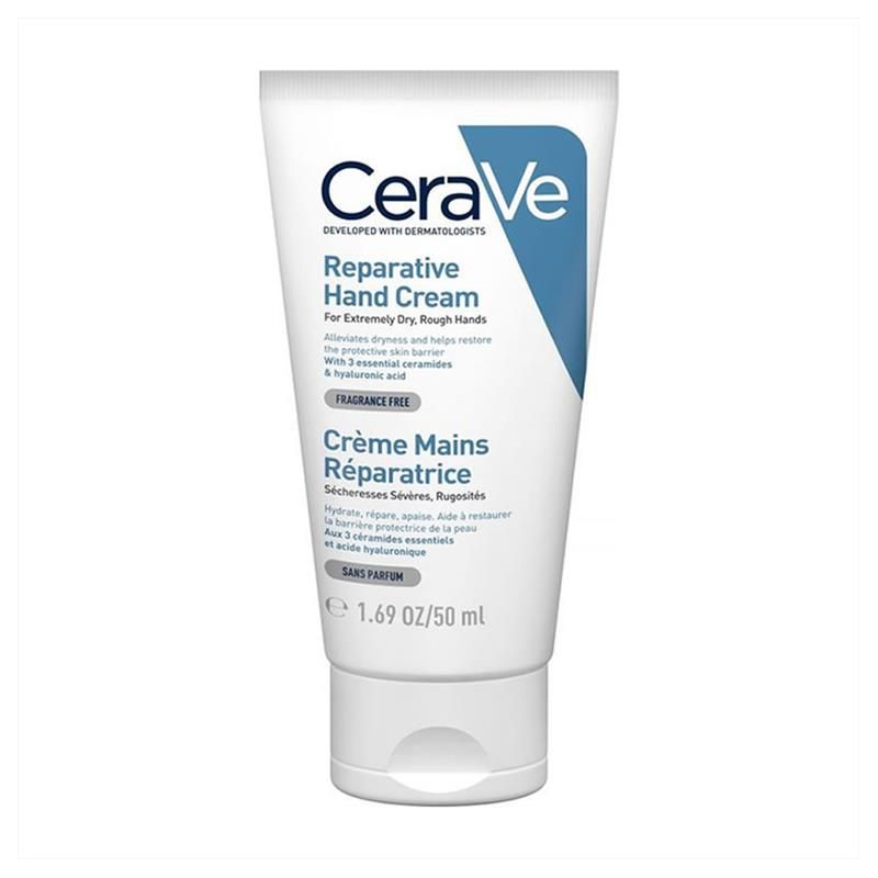 CeraVe Reparative Hand Cream Επανορθωτική Κρέμα Χεριών για Πολύ Ξηρά Χέρια, 50ml