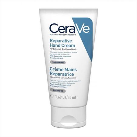 CeraVe Reparative Hand Cream Επανορθωτική Κρέμα Χεριών για Πολύ Ξηρά Χέρια, 50ml