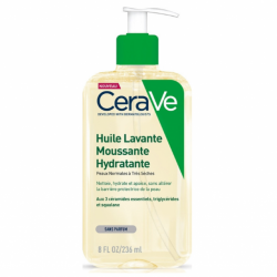 CeraVe Hydrating Foaming Oil Cleanser 236ml - Λάδι Καθαρισμού Για Κανονικό Έως Πολύ Ξηρό Δέρμα - CeraVe