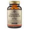 Solgar Calcium Magnesium Plus Zinc Ασβέστιο, Μαγνήσιο & Ψευδάργυρος, 100 ταμπλέτες