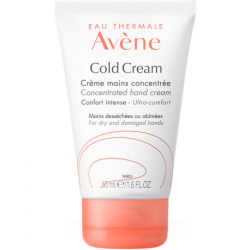 Avene Eau Thermale Cold Cream Συμπυκνωμένη Κρέμα για Ξηρά-Ταλαιπωρημένα Χέρια 50ml - Avene
