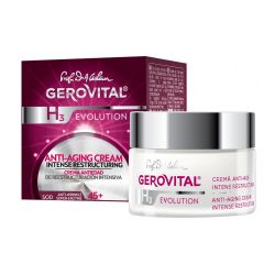 Gerovital Εντατική Αναπλαστική Αντιγηραντική Κρέμα Νυκτός 45+ 50ml - Gerovital