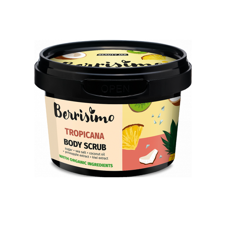 Beauty Jar Berrisimo Tropicana sugar-salt scrub 350g