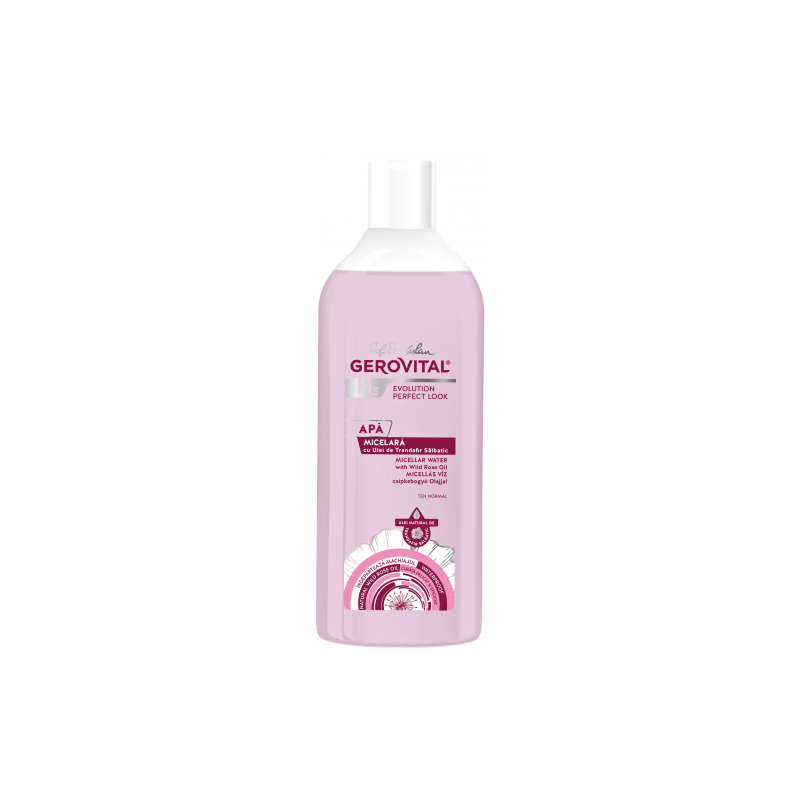 Gerovital Micellar Water με Λάδι από Άγριο Τριαντάφυλλο 400ml