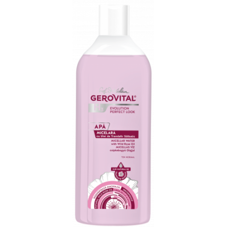 Gerovital Micellar Water με Λάδι από Άγριο Τριαντάφυλλο 400ml