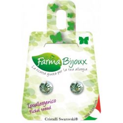 Farma Bijoux Xirius Xrysolite 7.15mm Υποαλλεργικά Σκουλαρίκια 1 Ζευγάρι - Farma Bijoux