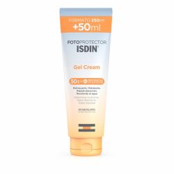 Isdin Fotoprotector Gel Cream SPF50+ Αντηλιακή Κρέμα Σε Μορφή Τζελ Για Το Σώμα για Όλη την Οικογένεια, 250ml - Isdin