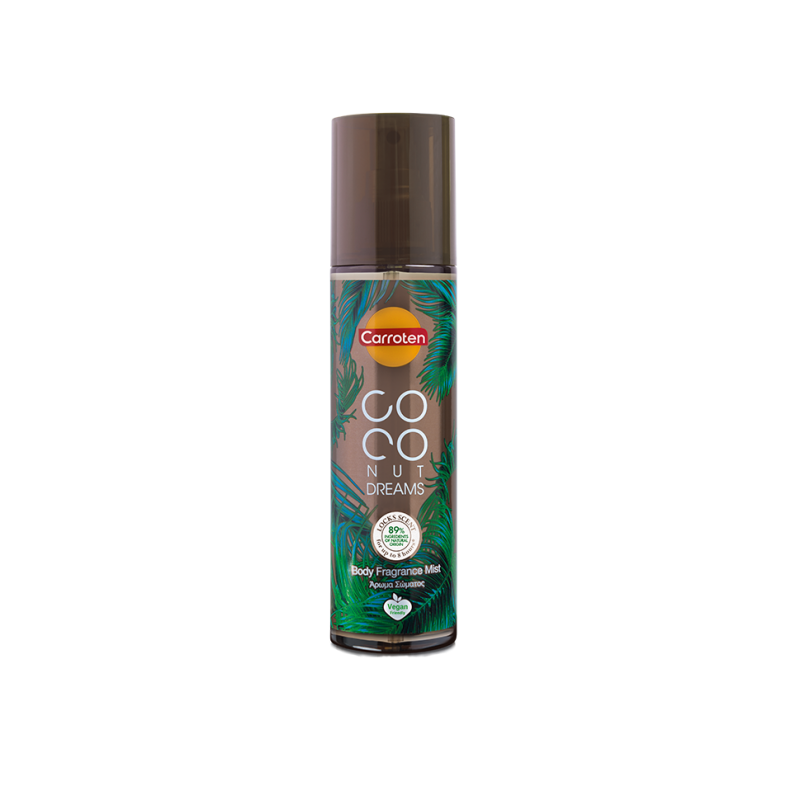 Carroten Coconut Dreams Body Fragrance Mist Άρωμα Σώματος Spray 200ml