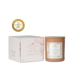 Little Secrets Vanilla Cream Skin Moisturizing Candle 160ml - Little Secrets