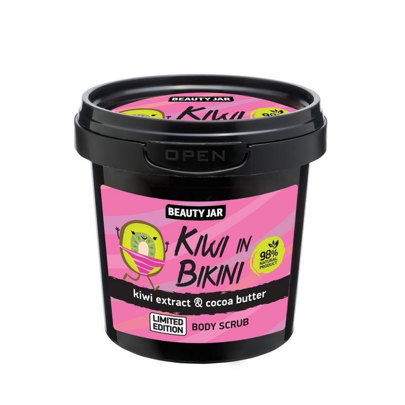 Beauty Jar KIWI IN BIKINI summer body scrub 200gr