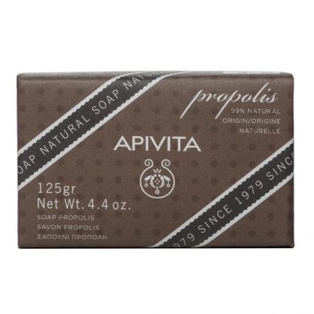 Apivita Natural Soap Σαπούνι με Πρόπολη για Λιπαρό/Ακμεϊκό Δέρμα 125g