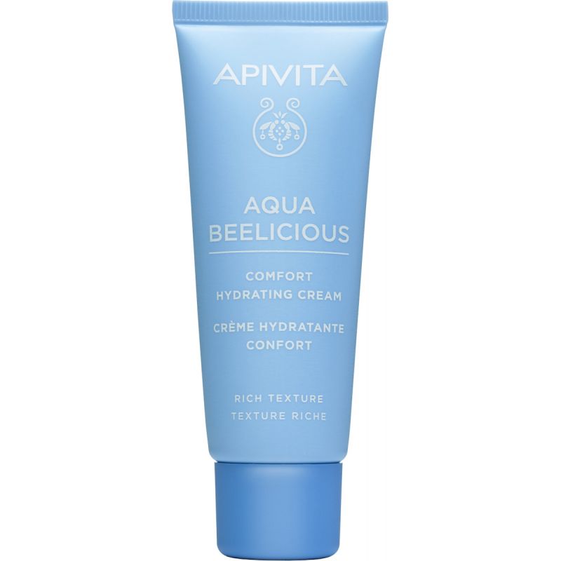 Apivita Aqua Beelicious Comfort Hydrating Cream Κρέμα Ενυδάτωσης Πλούσιας Υφής, 40ml
