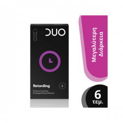 DUO Premium Retarding Προφυλακτικά με Επιβραδυντικό 6τμχ - Duo