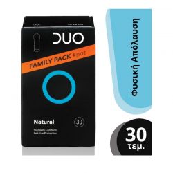 Duo Natural Προφυλακτικά 30τμχ Family Pack - Duo