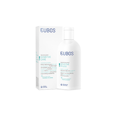 Eubos Sensitive Care Shower & Cream 200ml Απαλό Yγρό Kαθαρισμού