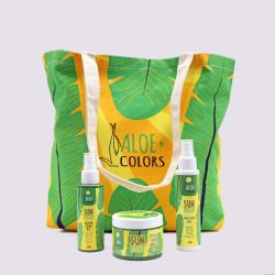 Aloe+ Colors Sun Kissed Beach Bag Cooling Sorbet Gel 150ml & After Sun Cooling Mist 100ml & Hair and Body Mist 100ml - Aloe +...