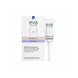 Intermed Eva Intima Disorders Restore pH 3.8 Gel για την Ευαίσθητη Περιοχή 9τμχ - Intermed