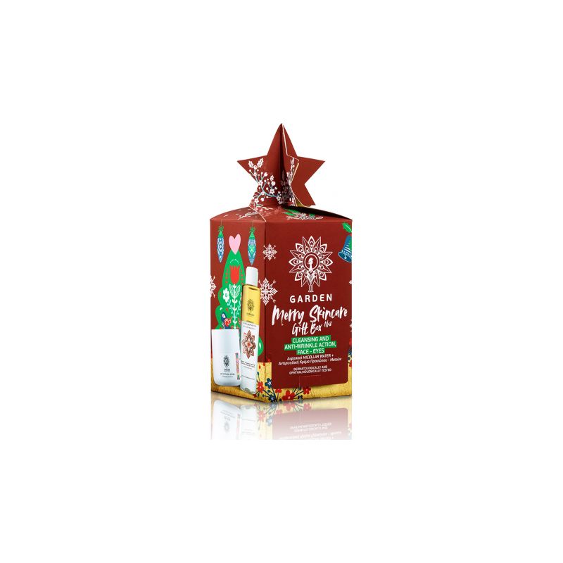 Garden Merry Skincare Box 2 Διφασικό Micellar Water 150ml & Αντιρυτιδική Κρέμα Προσώπου/ Ματιών 50ml