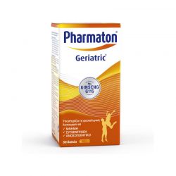 Pharmaton Geriatric με Ginseng G115 για Ενίσχυση Μνήμης, Συγκέντρωσης & Ανοσοποιητικού 30tabs