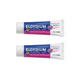 Elgydium Οδοντόκρεμα Elgydium Kids 100ml με Γεύση Red Berries για 2+ Ετών 1000 ppm 2τμχ - Pierre Fabre