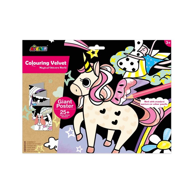 Avenir Giant Velvet Poster - Unicorn 3+