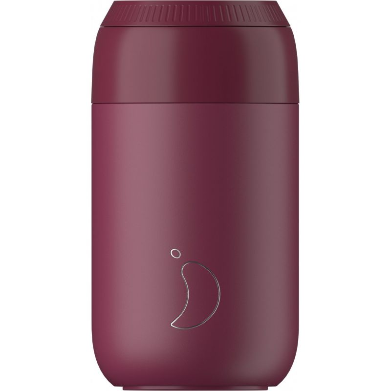 Chilly's Series 2 Coffee Cup 340ml Plum Red