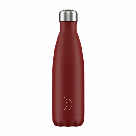 Chilly's Μπουκάλι Θερμός 500ml- Red Matte